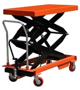 BADIKA Saxar lyftbord 4 hjul mobil handbelysning lyft bord lastbil