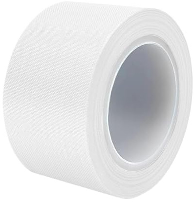 MOUMOUTEN 1Pcs Rollo Cinta PTFE Blanca 10m×40mm Alta Temperatura | Tela Aislante Vinilo Térmico Sublimación Cinta de Prensa para Máquina Selladora al Vacío