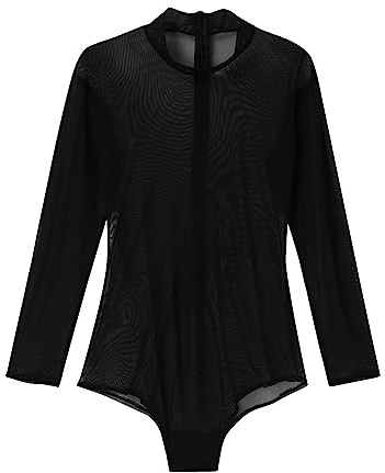 Generisch Vestido de fotografía de maternidad en body para mujer embarazada, top de encaje elástico, accesorios para sesión de fotos, mono de punto, Negro , M