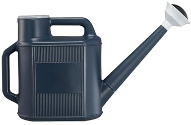 Regadera de plantas de diseño moderno, capacidad de 10 litros, boquilla precisa extendida para jardinería interior y exterior, boquilla larga