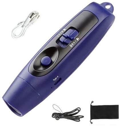 Whistle Rechargeable - Gadget De Sifflement Électronique Multifonction, 3 Niveaux De Volume Portable | Sports En Matière D'arbitre De Sécurité Sportive Whistle D'entraînement En Plein Air, Charge USB,