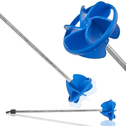 SmartyFix® Farbmischer Epoxidharz Mischer 35 cm – Mischstab für Farbe, Epoxid, Kleber – Sechskant-Schaft – Farbrührer für Akkuschrauber & Bohrmaschinen (1)
