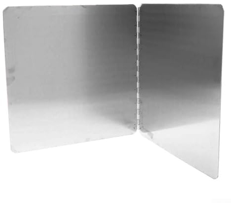 FACULX Écran de protection pliable en acier inoxydable pour cuisinière, anti-graisse, résistant à la chaleur, argenté 30 x 30 cm (40 x 40 cm)