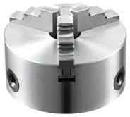 SFCNCVBTBX Mandrino for tornio a 3 griffe 100/125/160/200/250 mm for autocentrante con gamma di serraggio multipla for lavorazioni su e stampante mandrino portautensili(K11-100 100mm)
