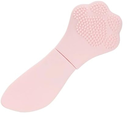 Spatola Per La Pelle A Doppia Punta Per Detersione Manuale | Raschietto Per Viso E Naso A Forma Di Di Gatto Per Pre E Post Makeup Detergente Donne Fronte Naso Mento