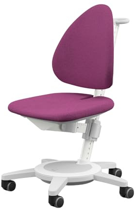 Moll Maximo Kinderschreibtischstuhl | mitwachsend & ergonomisch mit individuell Verstellbarer Sitzfläche und Rückenlehne | Drehstuhl ideal für Schulkinder | langlebig & hochwertig | Made in Germany