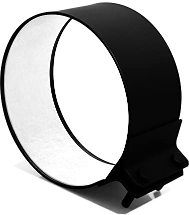 LANZZAS Ofenrohr Dichtschelle - Durchmesser Ø 180 mm - Farbe: schwarz | Rauchrohr Verbinder Bridge
