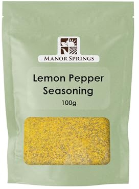 Lemon Pepper Seasoning 100g by Manor Springs