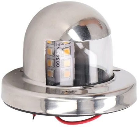 135° Weißes LED Navigations Hecklicht, Marine Hecklicht, 12 V DC Boots Ankerlichter, IP66 Wasserdicht 2 Nm Sichtbarkeit Yacht Navigations Ankerlichter für Marine Yachten