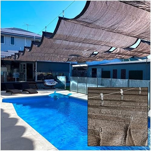TsoLAY Wellenförmige Markise Ausziehbare Pergola-Markise for Außenterrasse, Veranda, Garten, Hinterhof, anpassbar, der Oben genannte Preis Gilt for 1 Quadratmeter. Pergola Sonnenschirm