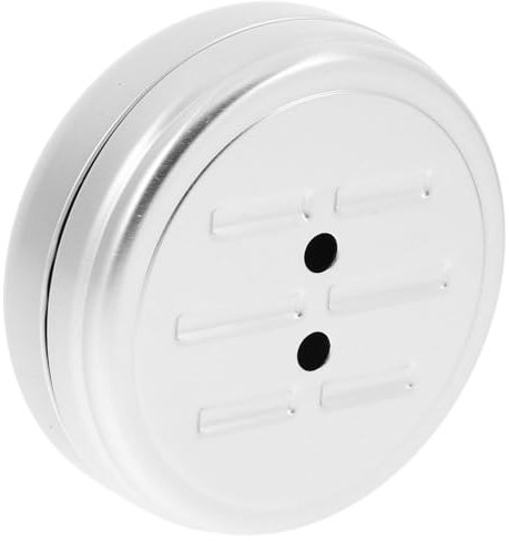 Anneome Aluminium Dose Mit Deckel Runde Kleine Leere Aufbewahrungsbox Wiederverwendbar Vielseitig Für DIY-Kerzen Kosmetikcremes Süßigkeiten Und Bürobedarf Platzsparend Und Robust