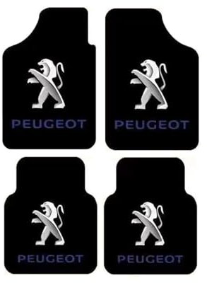 GSXOZCET 4 Stück Auto Fußmatten, für Peugeot 208 2008 308 3008 508 5008 SW GT Maßgeschneidertes Auto-Fußmatten-Set, Teppich Set Anti-Rutsch Bodenmatten Innenzubehör,A