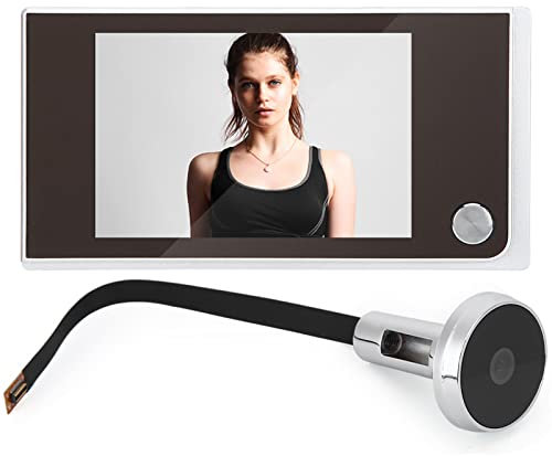 Digital Door Viewer, Door Peeple Camera 3.5-Inch LCD Peephole Camera, Peeple Camera for Apartment Door with 120 Degree View Angle for Home Security, Includes Screws and Bracket