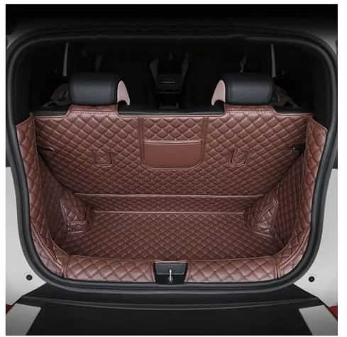 Tappetino Per Bagagliaio Per BYD Per Dolphin Per Mini 2025 Tappetino Bagagliaio Auto Personalizzato Per Seagull Copertura Completa Vano Carico Interni(Full Coffee)