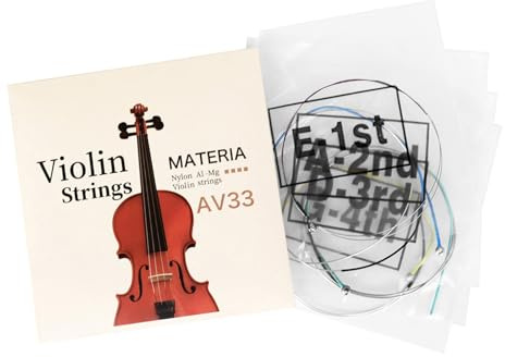 AV33 Violin Strings Full Set EADG String Nylon Fiddle Schnur Für Instrumenten Teil Geigen Strings Set Ersatz Musikzubehör Rostbeständig Für Anfänger