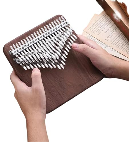Fingerklavier-Kalimba 42 Tasten Kalimba Für Erwachsene Professionelles Tragbares Tasteninstrument Aus Walnussholz