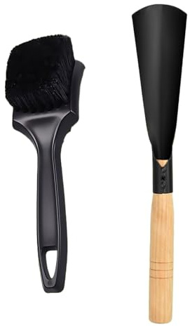 Rasenmäher-Schaber, robustes Werkzeug mit steifen Borsten, Deckbürste für Reinigung, für Wartung, Garten, Gras, Entfernung, Hinterhof, Outdoor, Rasen