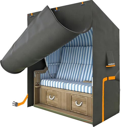 NEVERLAND Housse de protection imperméable pour fauteuil de plage - 135 x 105 x 175 cm