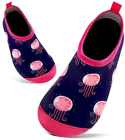 Mabove Badeschuhe Kinder Schwimmschuhe Wasserschuhe Schnell Trocknend Strandschuhe Aquaschuhe für Jungen Mädchen Baby Beach Pool