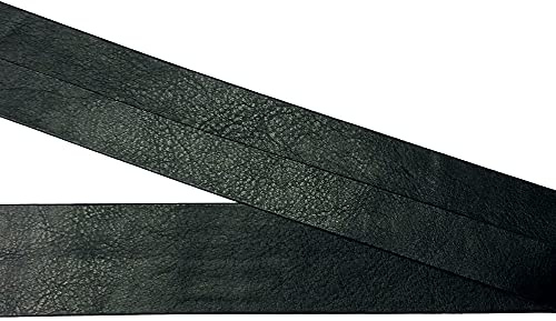 2 m Einfassband/Band aus Kunstleder schwarz 30 mm