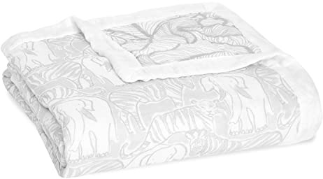 aden + anais Dream Baby Decke - Culture Club, 120 x 120 cm | Silky weiche große, atmungsaktive 100% Baumwollviskose Musselin Bedding | COT -Decken für Neugeborene & Säuglingsjungen & Mädchen
