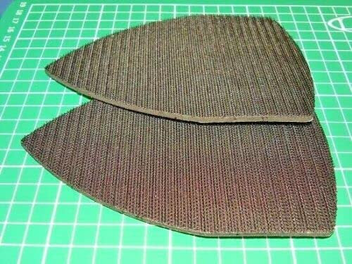 Crafty Products 2 x Replacement Hook Pads for Detail Sanders, with 3mm Foam Backing, Self Adhesive