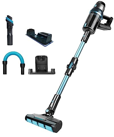 Cecotec Akku-Staubsauger Conga Rockstar 2500 Advance ErgoWet. 680 W, digitaler Motor, Jaliscazo-Bürste, Autonomie 90 min, Flexibler Schlauch, erweiterbar, Wassertank, Zubehör