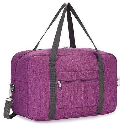 Narwey Ryanair Handgepäck 40x30x20, Klein Faltbare Reisetasche Handgepäck | Klein Leicht Sporttasche, Handgepäck Tasche Flugzeug für Damen, Travel Bag Weekender Herren, 20L