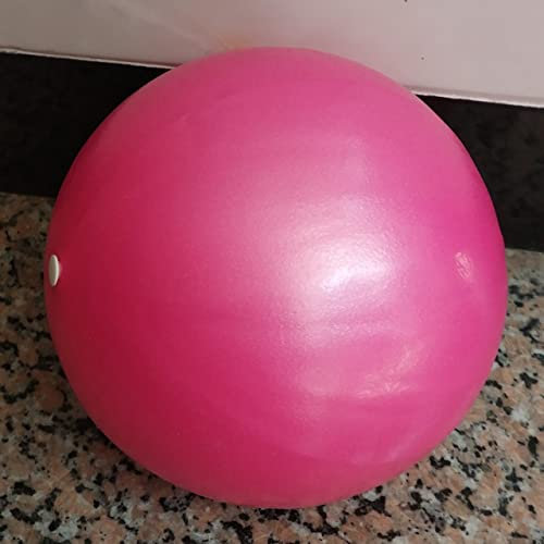 KAYLRE Yoga Ball 20-25 cm Yoga Ball verdicken Yoga Ball Pilates Übung Training Scrub Yoga Ball wasserdichte Sicherheit Sport Gym Yoga Ausrüstung Yoga-Ball (Size : Pink)