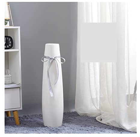 Pots-Vases Jardin extérieur Sol jardinière Plante Rue Simple Grande céramique Maison Salon Couloir Chambre Fleurs séchées Vase Pot de Fleur de Jardin (Color : 45CM)