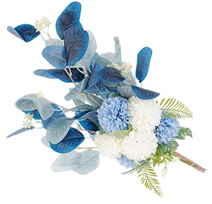 IMIKEYA Künstlicher Kugelchrysanthemenstrauß Blumendekor Künstliche Hortensienblüten Blumenstrauß Aus Seide Simulation Chrysantheme Kürbis-plüschtiere Hochzeit Vase Seidenblume