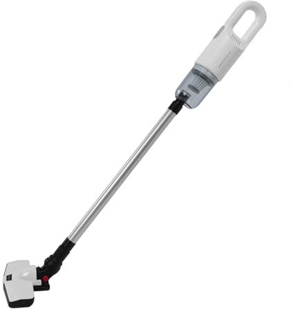 Wifehelper Cordless Handheld Vacuum Cleaner, Lightweight Powerful Suction Wet Dry Vacuum Cleaner with Mop Water Tank, 400ml Dust Box for Pet Hair, Cordless Vacuum Cleaner (White)