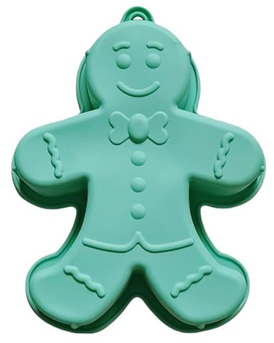 Generisch Lebkuchenmann-Backform, Weihnachts-Lebkuchen-Kuchenform | Weihnachts-Lebkuchenmann-Kuchenform, Silikon-Backformen zum Backen von Mousse, Muffin, Schokoladen-Fondant-Süßigkeiten