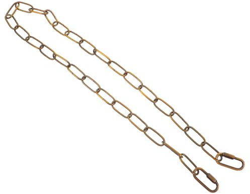 FELTECHELECTR 1ensemble Chaîne De Suspension Pour Lumière Suspendue Extension Avec Verrous De Connexion Pour Lustres Et Éclairages Pendentifs Verrous