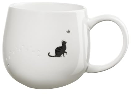 ASA magu Henkelbecher Cat weiß 0,4l