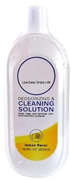 Solución limpiadora con aroma a limón de 500 ml, compatible con el robot aspirador Tineco. Limpiador líquido for suelos de madera, baldosas y laminados. Fórmula concentrada. Aroma fresco.