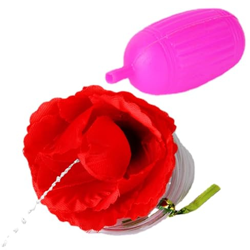 ZHUMCCY Spritzblumen Streich | Lustige Wasser Sprüh Rose Brosche | Realistisches Scherzartikel Mit Spaßfunktion Für Feste Events Halloween