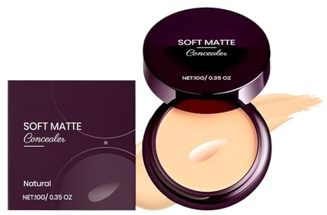 Qukoielly Soft Concealer Vollständige Abdeckung | Wasserdichte -Finish Creme,10G Langhaltende wasserfeste leichte Creme für Zuhause Morgen Party Outdoor Arbeit Alltag Reisen