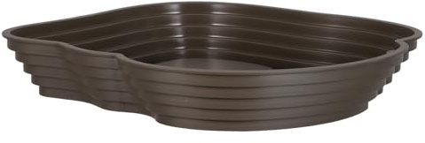 BESPORTBLE Bassin de Baignade et Design Ergonomique Anti-éclaboussures, Facile à Nettoyer en PVC pour Reptiles et Tortues pour Adapté pour Intérieur et Extérieur Intérieur Extérieur