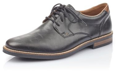 Rieker Herr vår/sommar 13500 Derbys, Svart svart Mogano 00 00, 42 EU