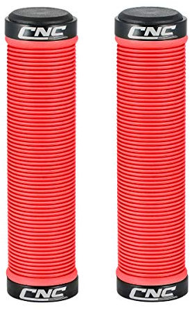 CNCLOL Fahrrad Griffe，Mountainbike fahrradgriffe,Lenkergriffe 22mm für MTB,rot
