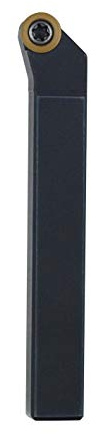 Proxxon Stahlhalter mit Hartmetall-Wendeplatten (abgewinkelt, für Präzisionsdrehmaschine PD 250/E, inkl. Schrauben + TX Schlüssel) 24560
