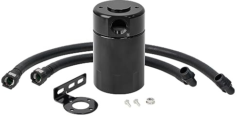 EVIL ENERGY Air Oil Separator, Oil Catch Can Compatible with 2019-2026 Chevy Silverado 1500/GMC Sierra 1500 5.3L&6.2L 2021-2026 Chevy Tahoe/Suburban/GMC Yukon/Yukon XL 3OZ