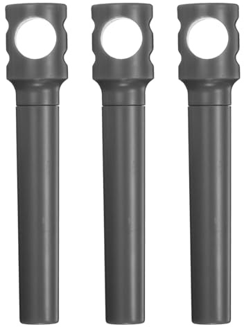 sourcing map Lot de 3 tire-bouchons de voyage de 10,7 cm - Tire-bouchon de poche portable en plastique - Mini tire-bouchon pour le camping et les voyages - Noir