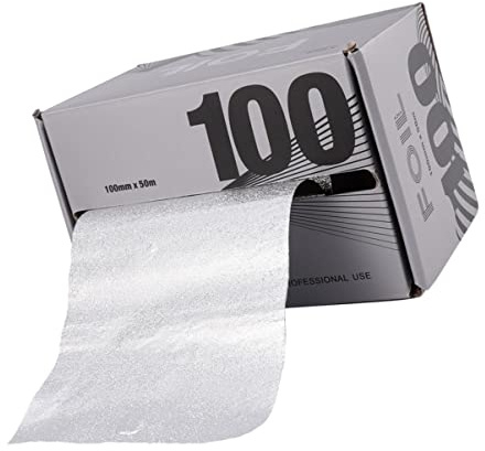 FRCOLOR Foil Para Coloración Del Cabello Herramientas Profesionales Para Salones Para Mechas y Tintes Foil Embossado Resistente Uso Versátil Salones y Cocinas