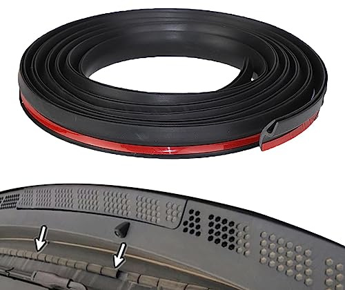 Beedozo Auto Parabrezza Meteo Gomma Guarnizione Auto Anteriore Parabrezza Strisce Strisce Sigillanti Porta Auto Strisce di Guarnizione per Auto Camion Porta Finestra di Tipo H