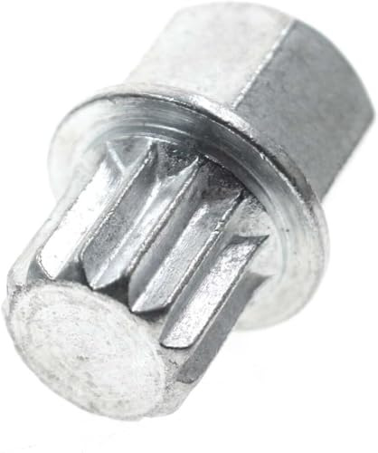 M&S Security Master Anti Theft Car Locking Wheel Nut Bolt Key Replacement Compatible for VW Volkswagen ABC 2/13 13 Spline for Caddy Golf Jetta Passat Polo Tiguan Touran Transporter