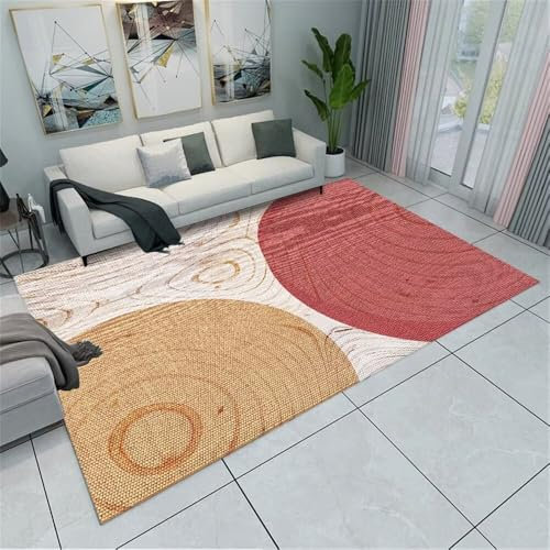 RUGMRZ Deko Jugendzimmer Jungen Geometrisches, Modernes, Rutschfestes Wohnzimmer-Sofa, Schmutzabweisend, Dekorativ, Kurzer Flor Teppich Antirutsch Mehrfarbig Flokati Teppich Teppiche Fã¼Rs Kinderzimm