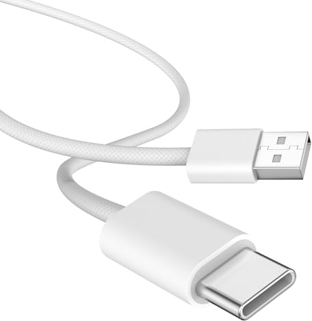 AIAUXAI Short USB C Carplay Cable 30cm for iPhone 17 16 Pro Max Car Charger | 1FT USB A to USB C Charging Cable for Apple Car Play for Samsung S26 S25 S24 S23/iPad A16 11 10th/Android Auto USB Cord,White