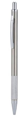 Klanata einziehbarer Glasreißstift, Graveur mit Wolframkarbidspitze für Glas und Keramik (Silber)